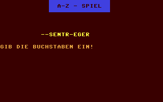Screenshot for A-Z - Spiel