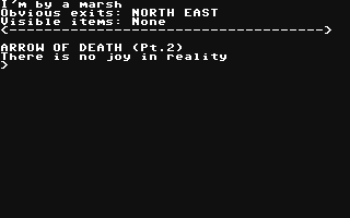 Screenshot for Adventure 4 - Arrow of Death II