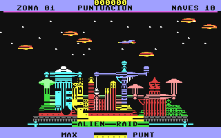 Screenshot for Alien Raid