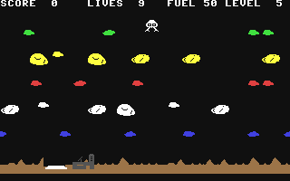 Screenshot for Asteroid Lander