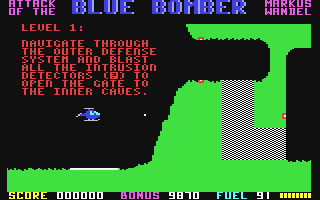 Screenshot for Attack of the Blue Bomber, The [Preview]