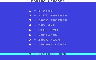 Screenshot for Boxing Manager