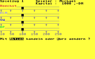 Screenshot for Börsenspiel, Das