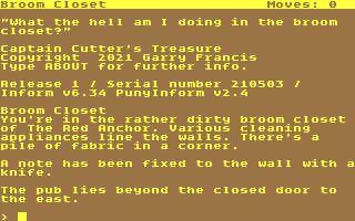 Screenshot for Captain Cutter's Treasure