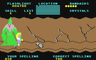 Screenshot for Cave of the Word Wizard