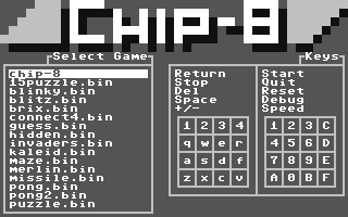 Screenshot for Chip-8