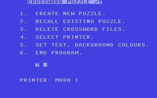 Screenshot for Crossword Puzzle v7.2