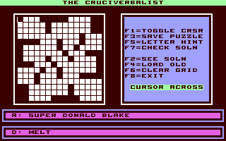 Screenshot for Cruciverbalist, The