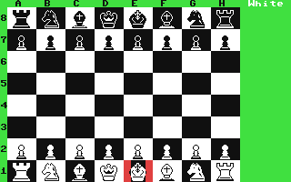 Screenshot for cc65 Chess
