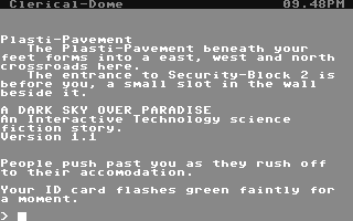 Screenshot for Dark Sky over Paradise, A