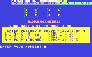 Screenshot for Dice Game