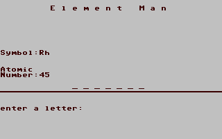 Screenshot for Element Man