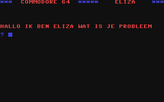 Screenshot for Eliza