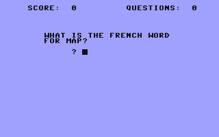 Screenshot for English/French