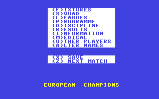 Screenshot for European Champions