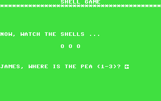 Screenshot for Fair Shell Game