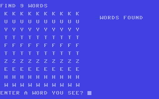 Screenshot for Find a Word
