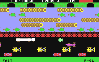 Screenshot for Frogger