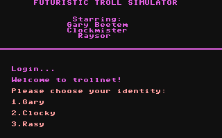 Screenshot for Futuristic Troll Simulator