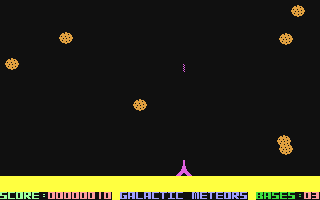 Screenshot for Galactic Meteors