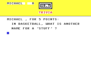 Screenshot for Game of Trivia, The - Sports Trivia