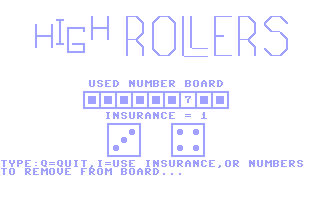 Screenshot for High Rollers