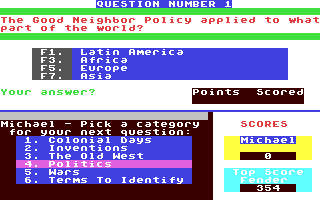 Screenshot for History Challenge