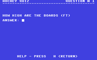 Screenshot for Hockey Quiz