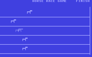 Screenshot for Horse Race Game
