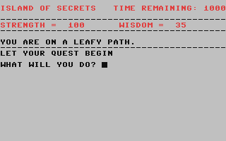 Screenshot for Island of Secrets