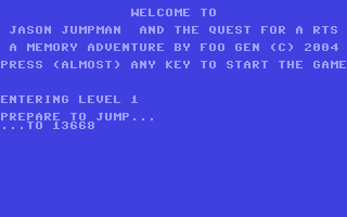 Screenshot for Jason Jumpman and the Quest for a RTS