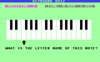 Screenshot for Keyboard Quiz