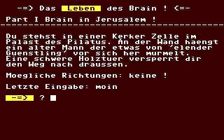 Screenshot for Leben des Brain!, Das