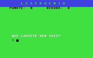 Screenshot for Lesekönig