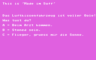 Screenshot for Made im Suff