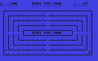 Screenshot for Mini Pac-Man