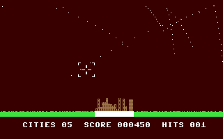 Screenshot for Missile Defender