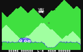 Screenshot for Moon Buggy!