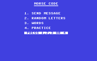 Screenshot for Morse Code