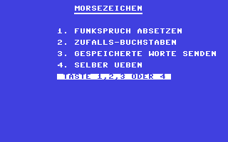 Screenshot for Morsezeichen