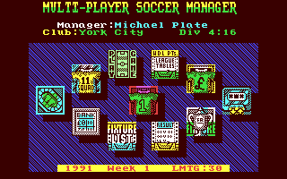 Screenshot for Multi-Player Soccer Manager