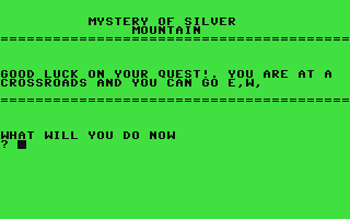 Screenshot for Mystery of Silver Mountain, The