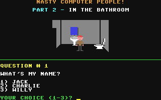 Screenshot for Nasty Computer People II - In the Bathroom