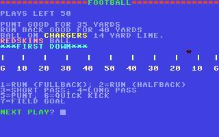 Screenshot for Night Prowler's Football