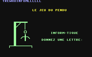 Screenshot for Pendu, Le