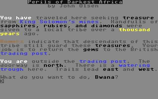 Screenshot for Perils of Darkest Africa