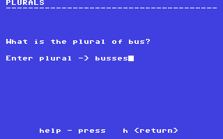 Screenshot for Plurals