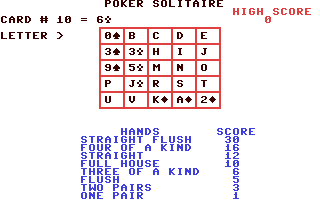 Screenshot for Poker Solitaire