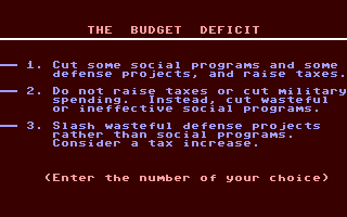 Screenshot for Politics 1988