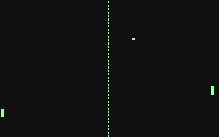 Screenshot for Pong